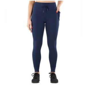 Spyder Navy Blue Drawstring Jogger Style Leggings